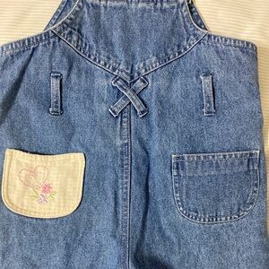 Vintage overalls by BusterBrown size 6/9 months